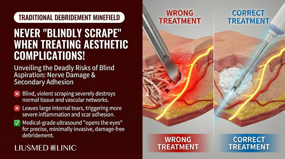 Why You Should Never Allow Blind Aspiration or Blind Curettage for Aesthetic Complications