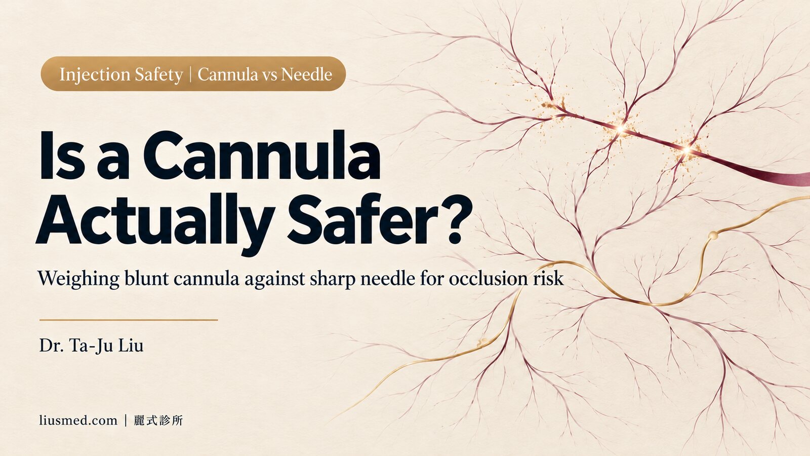 Is a Cannula Safer? Weighing Blunt Cannula Against Sharp Needle for Vascular Occlusion Risk