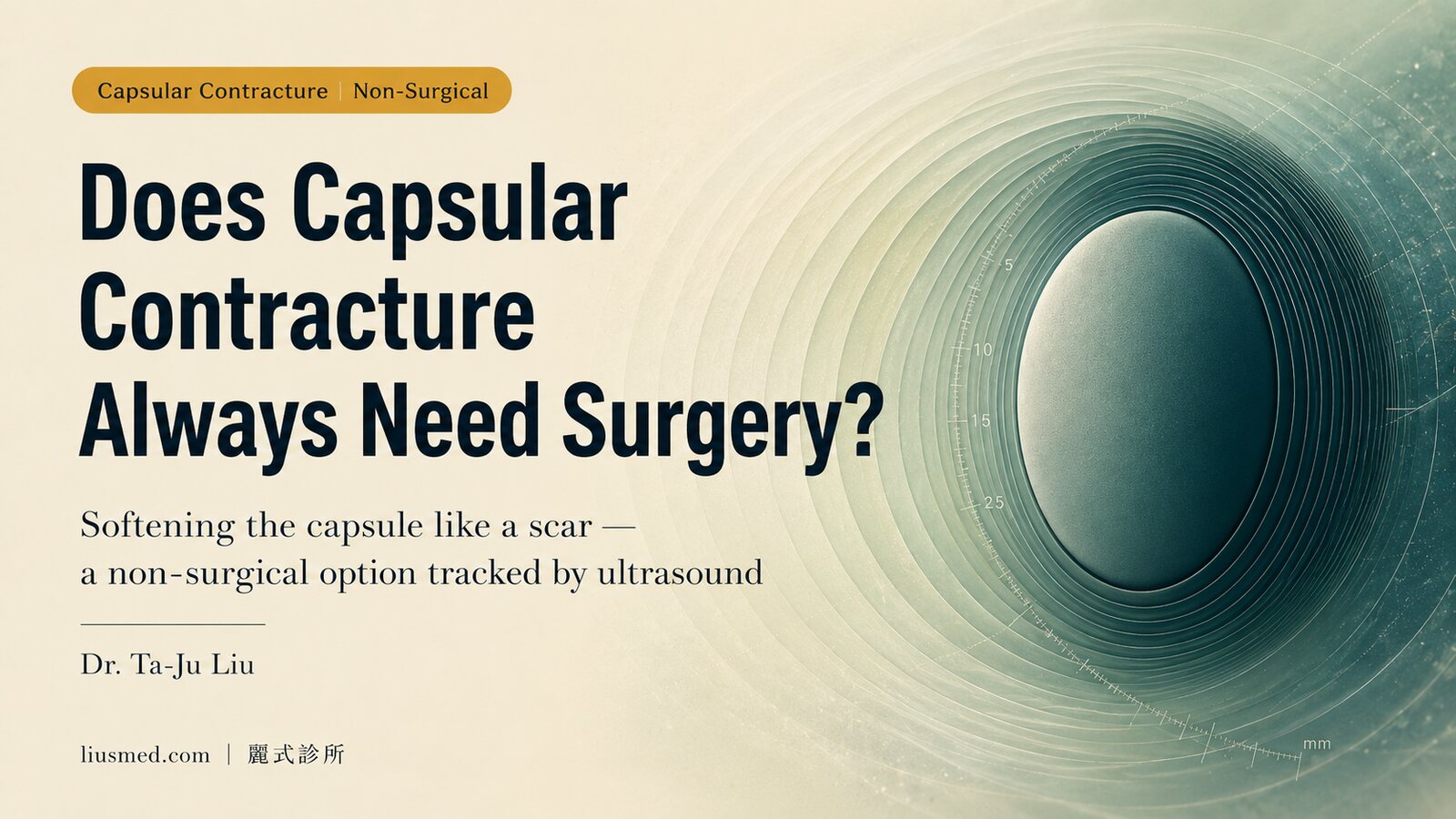 Does Capsular Contracture Always Need Surgery? A Non-Surgical 'Softening' Approach and Ultrasound Follow-Up