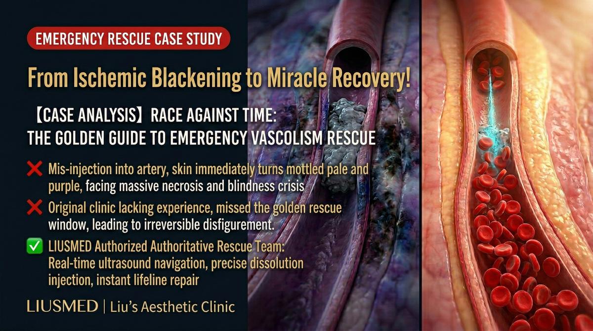 【症例解説】血管塞栓の緊急救済記録：皮膚の暗色化から回復まで