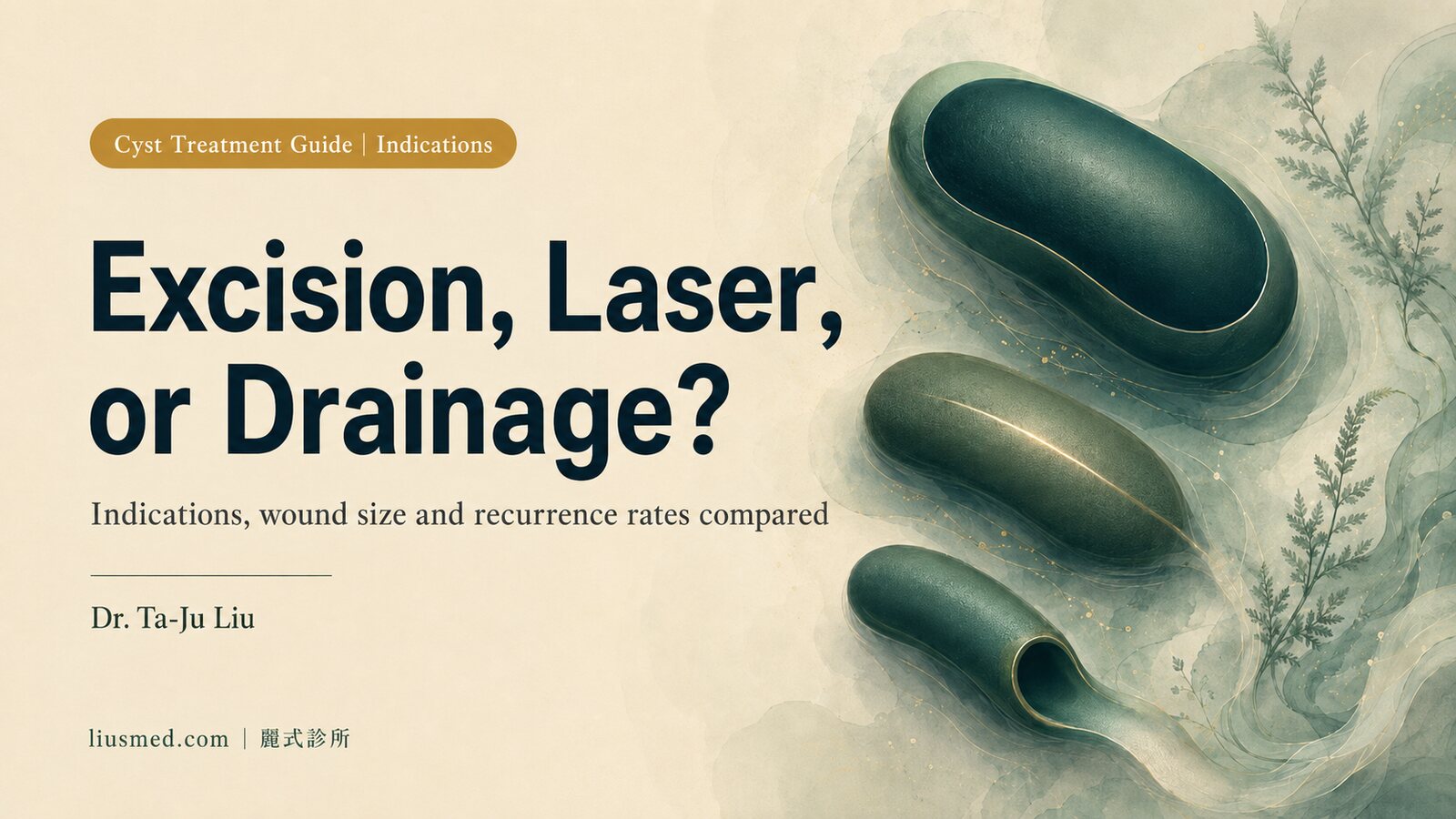 Epidermoid Cyst Removal: Excision vs Laser vs Drainage