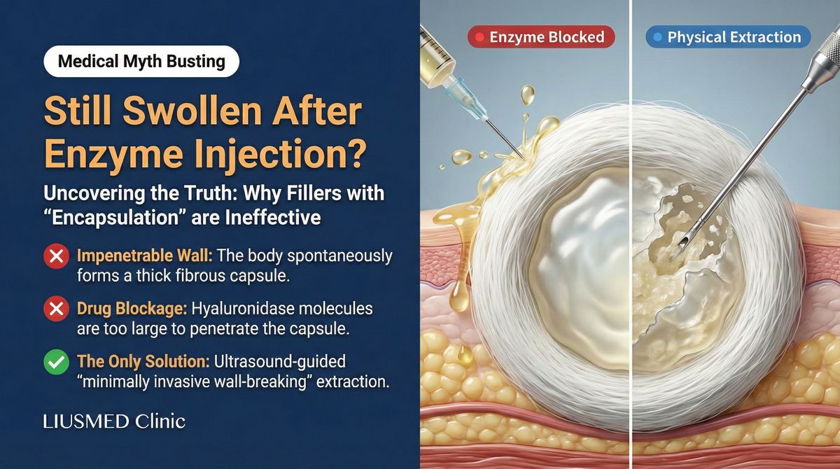 被膜形成：なぜ溶解剤はフィラー合併症に効かないことがあるのか