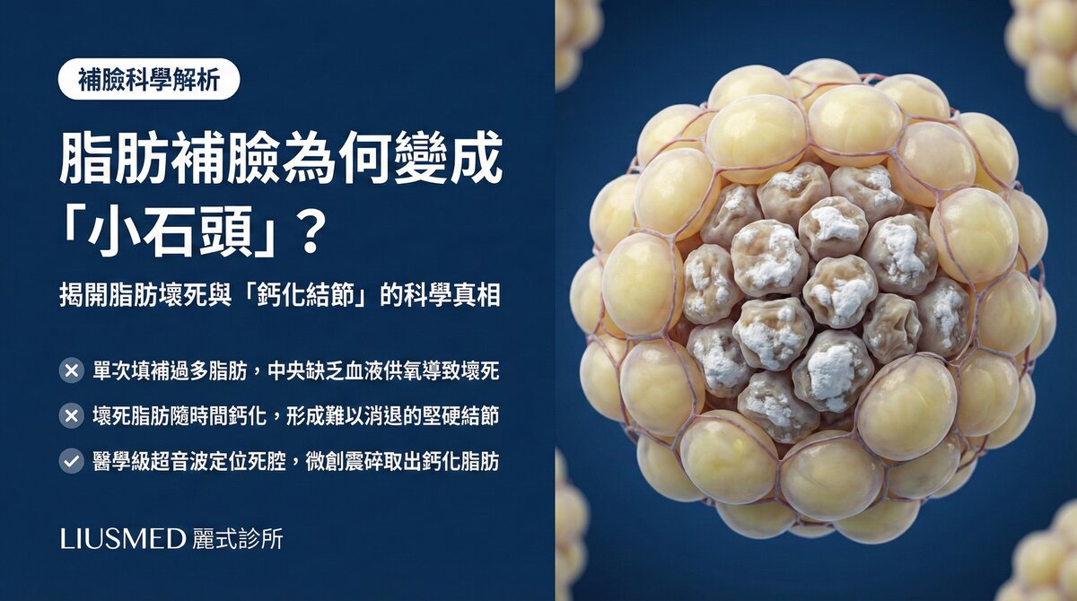 自體脂肪補臉後為什麼會鈣化?脂肪存活與硬塊形成的科學