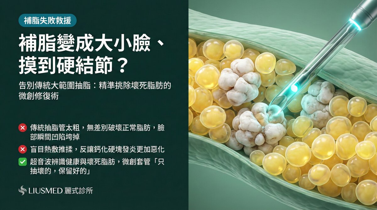 自體脂肪移植失敗的修復:取出與重建策略