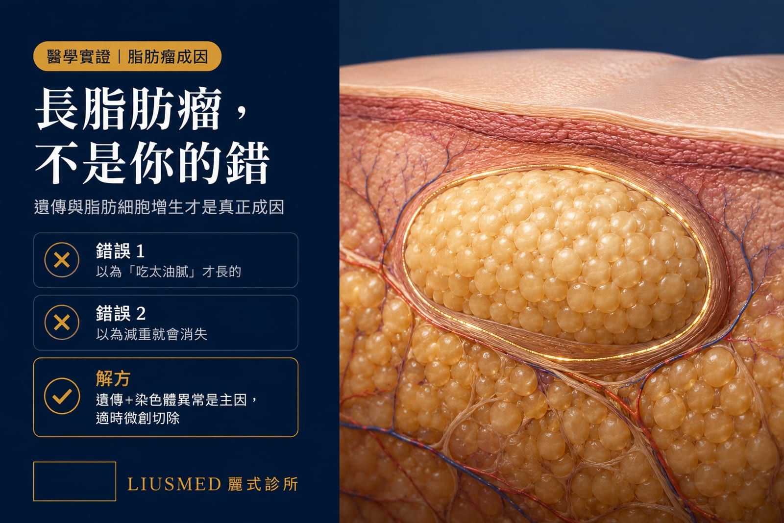 脂肪瘤為什麼會長出來？成因、好發族群與體質因素