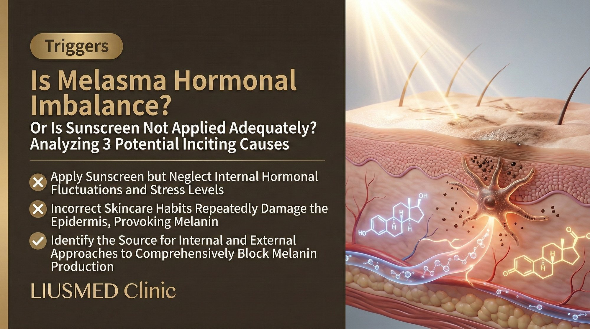 Is Melasma Caused by Hormonal Imbalance or Poor Sun Protection? 3 Key Triggers Explained