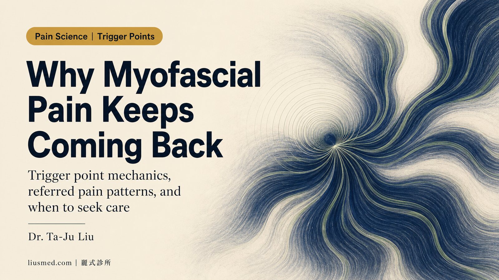 Myofascial Pain Syndrome: How Trigger Points Form, Why the Pain Keeps Coming Back, and When to Seek Professional Help