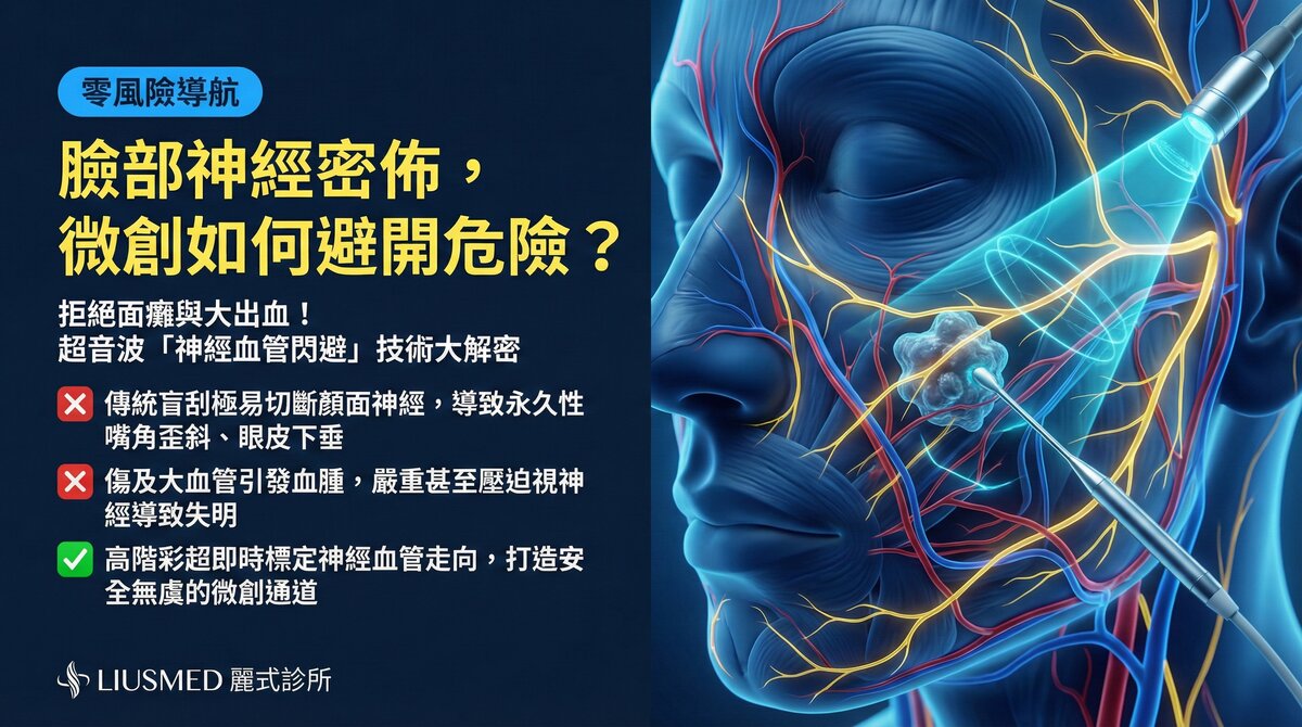 臉部神經與血管密佈,取出填充物時如何避免面癱與大出血?