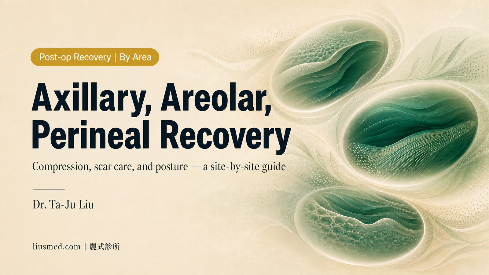 Axillary, Areola, and Perineal Odor Surgery Recovery: What's Different by Area?