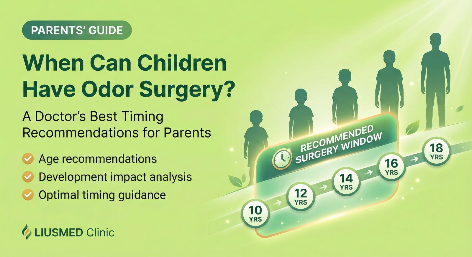 When Can Children Have Odor Surgery? A Doctor's Guide for Parents
