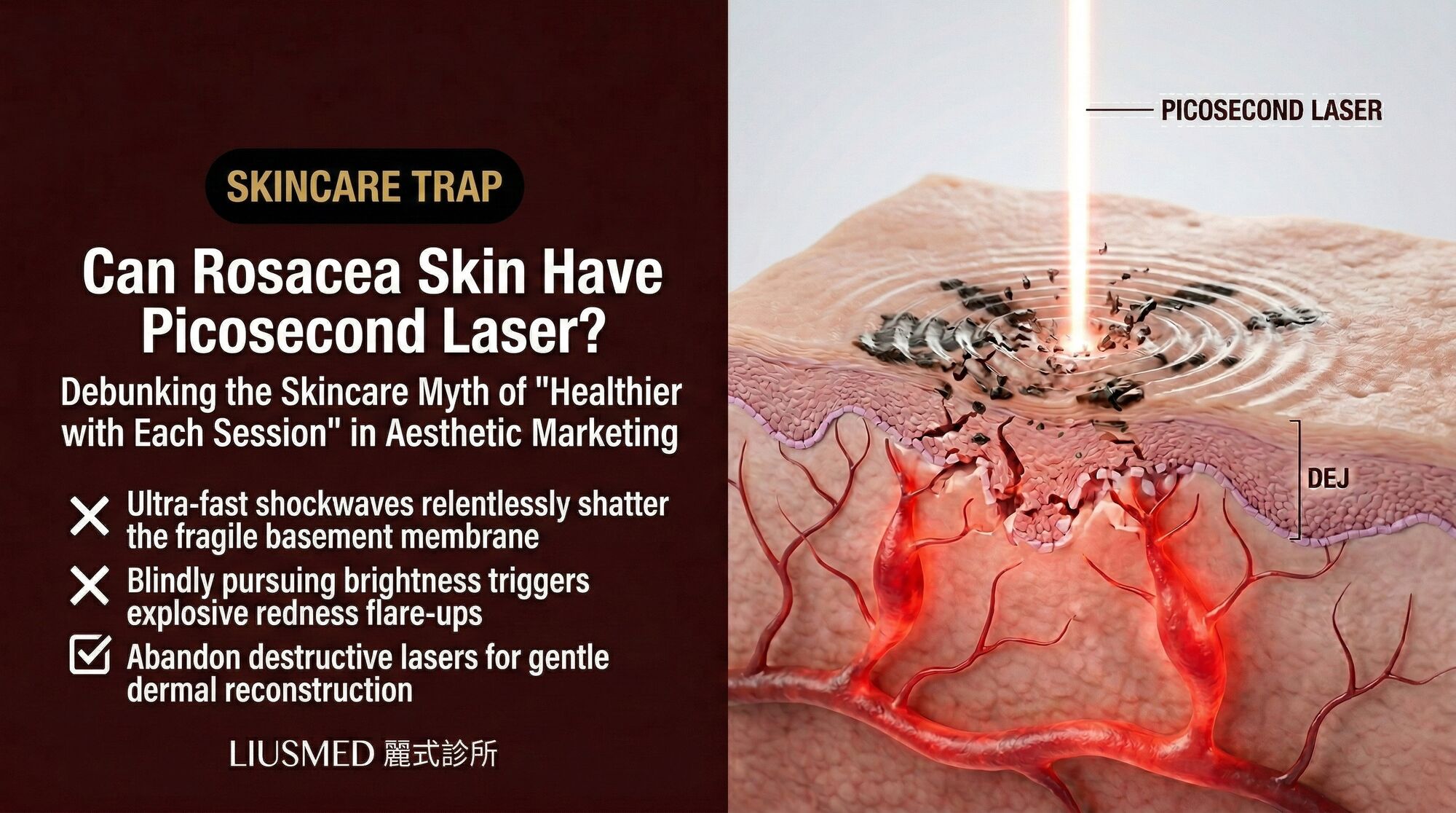 Can Rosacea Skin Handle Picosecond Laser? Debunking the "Skin Rejuvenation Laser" Marketing Myth