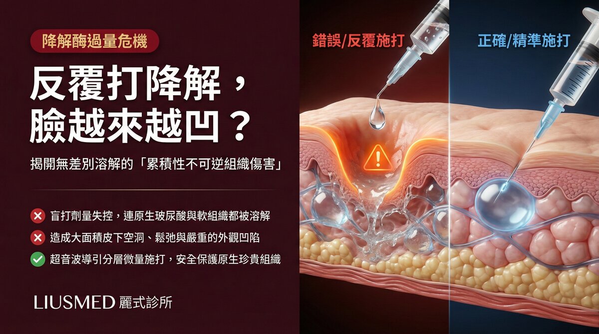 反覆打降解酶的累積傷害:正常組織也會被溶解