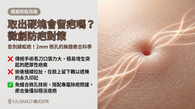 微創取出術的防疤與疤痕照護指南
