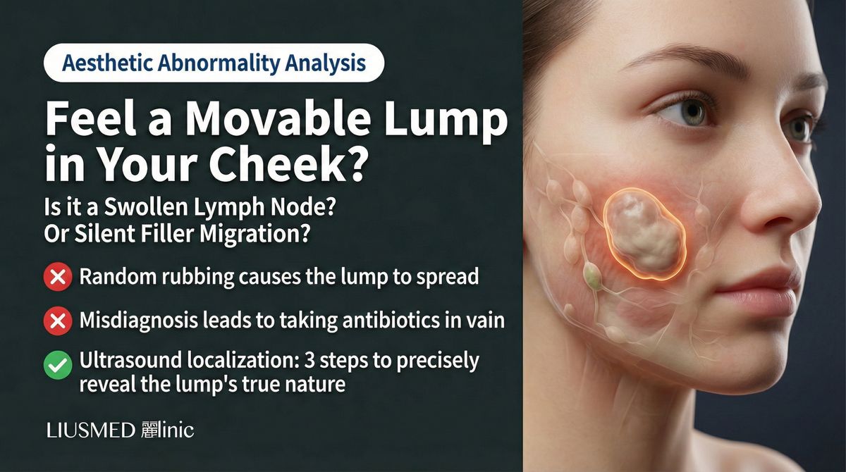 Sliding Lump on Your Cheek: Lymph Node or Migrated Filler? 3 Ways to Tell