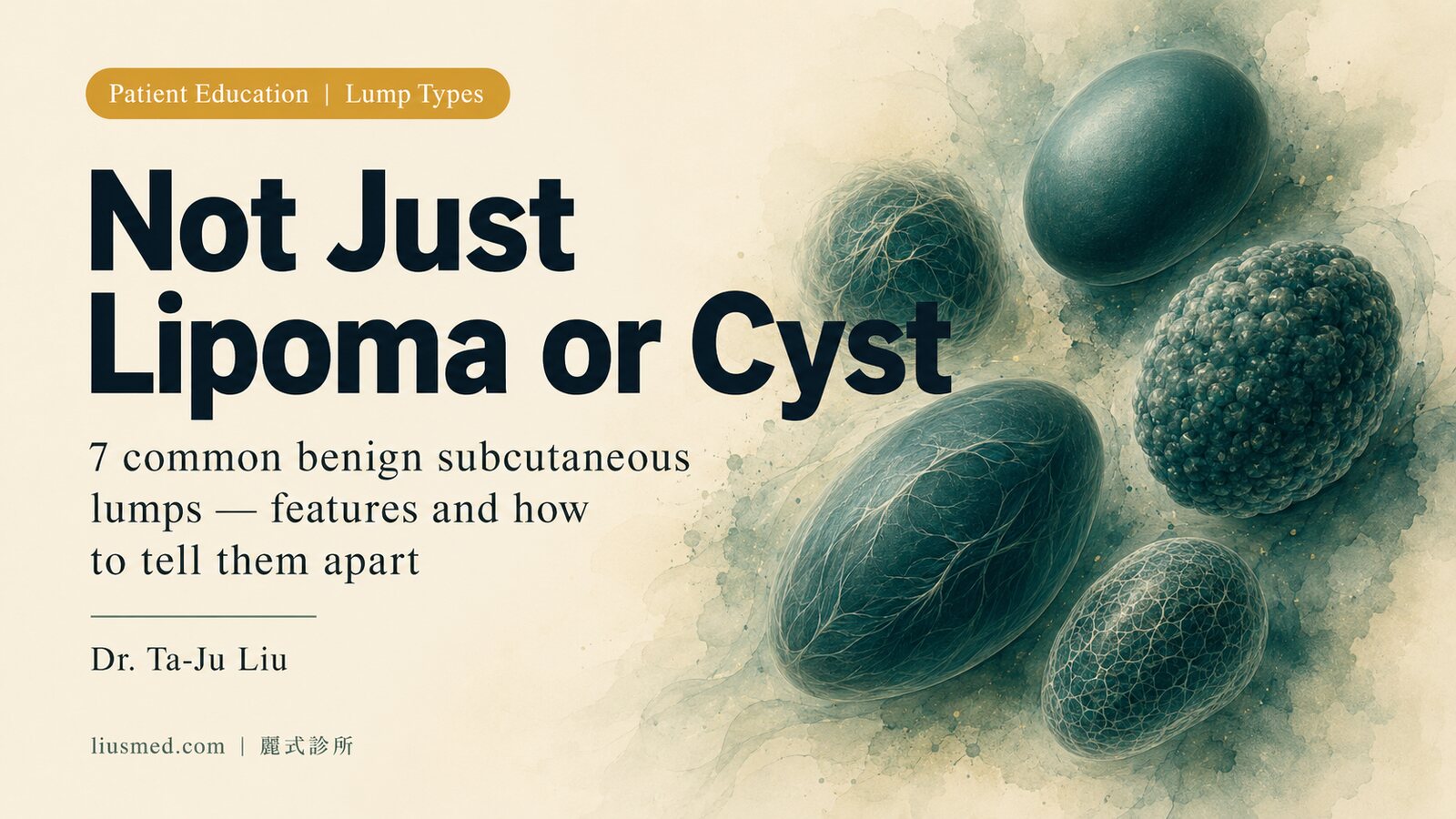 Not Just Lipoma or Cyst: A Complete Guide to Common Benign Subcutaneous Lumps