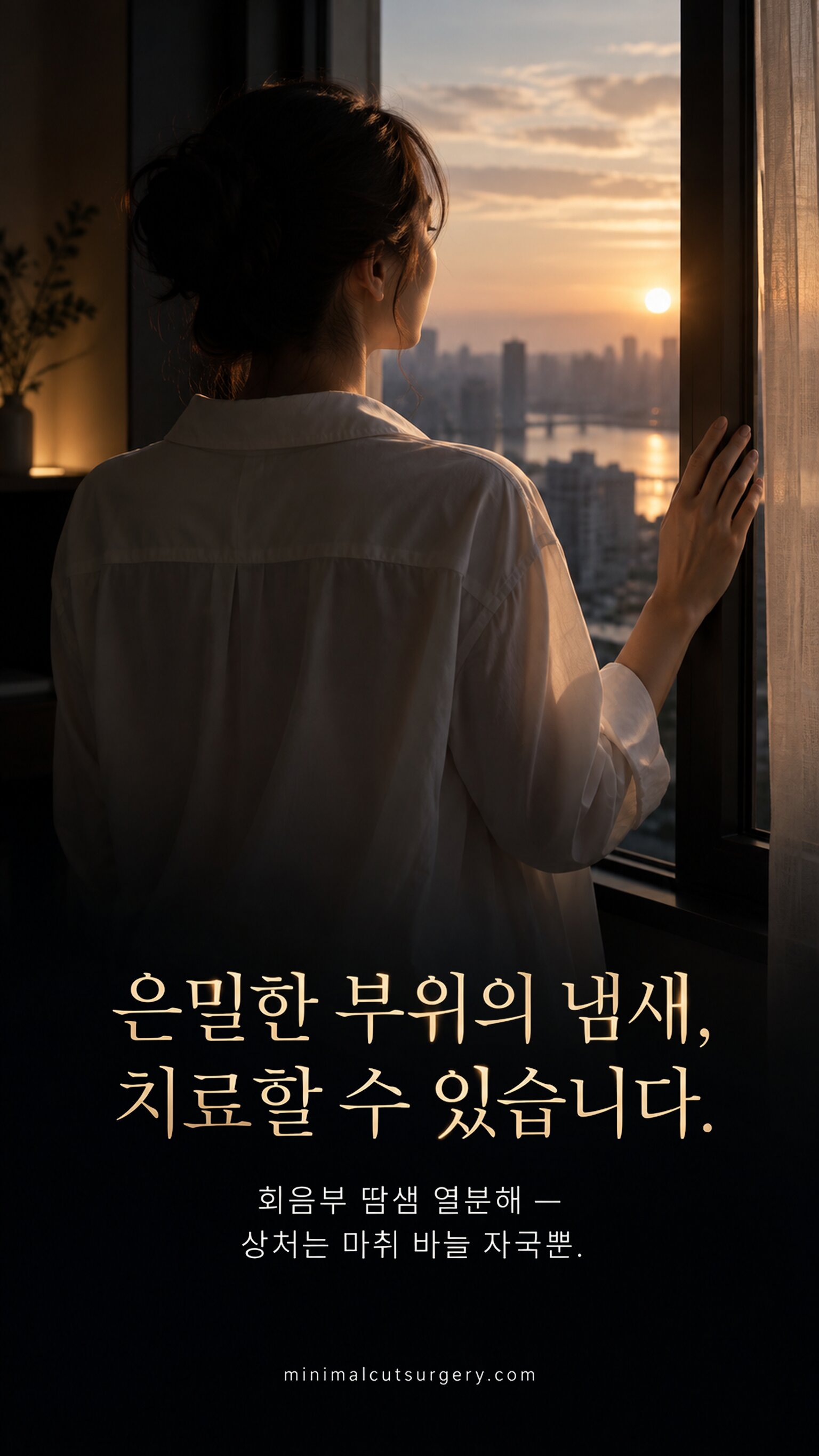 은밀한 부위의 냄새, 치료할 수 있습니다. — 회음부 땀샘 열분해 — 상처는 마취 바늘 자국뿐.
