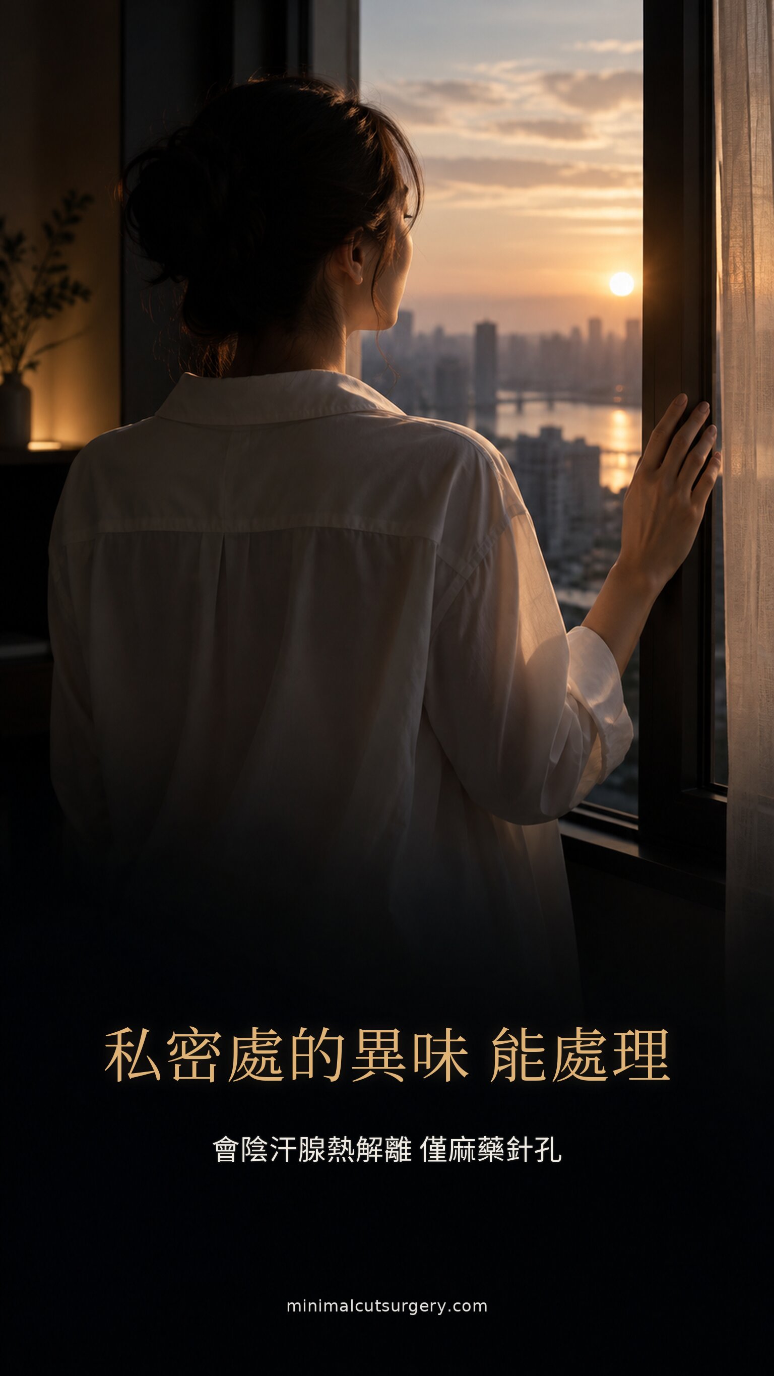 私密處的異味 能處理 — 會陰汗腺熱解離 僅麻藥針孔