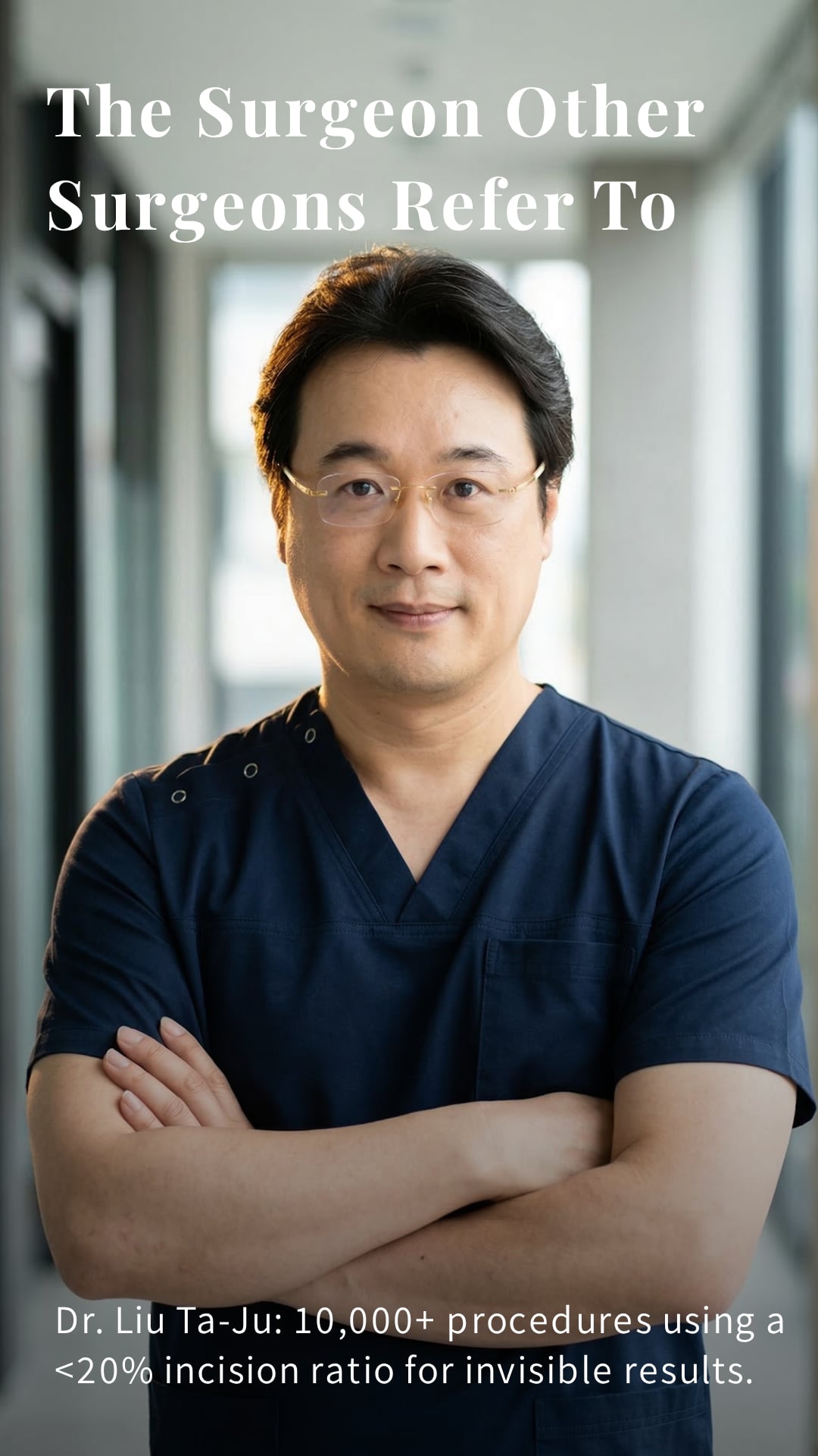 The surgeon other surgeons recommend. — Dr. Ta-Ju Liu: Over 10,000 surgeries.